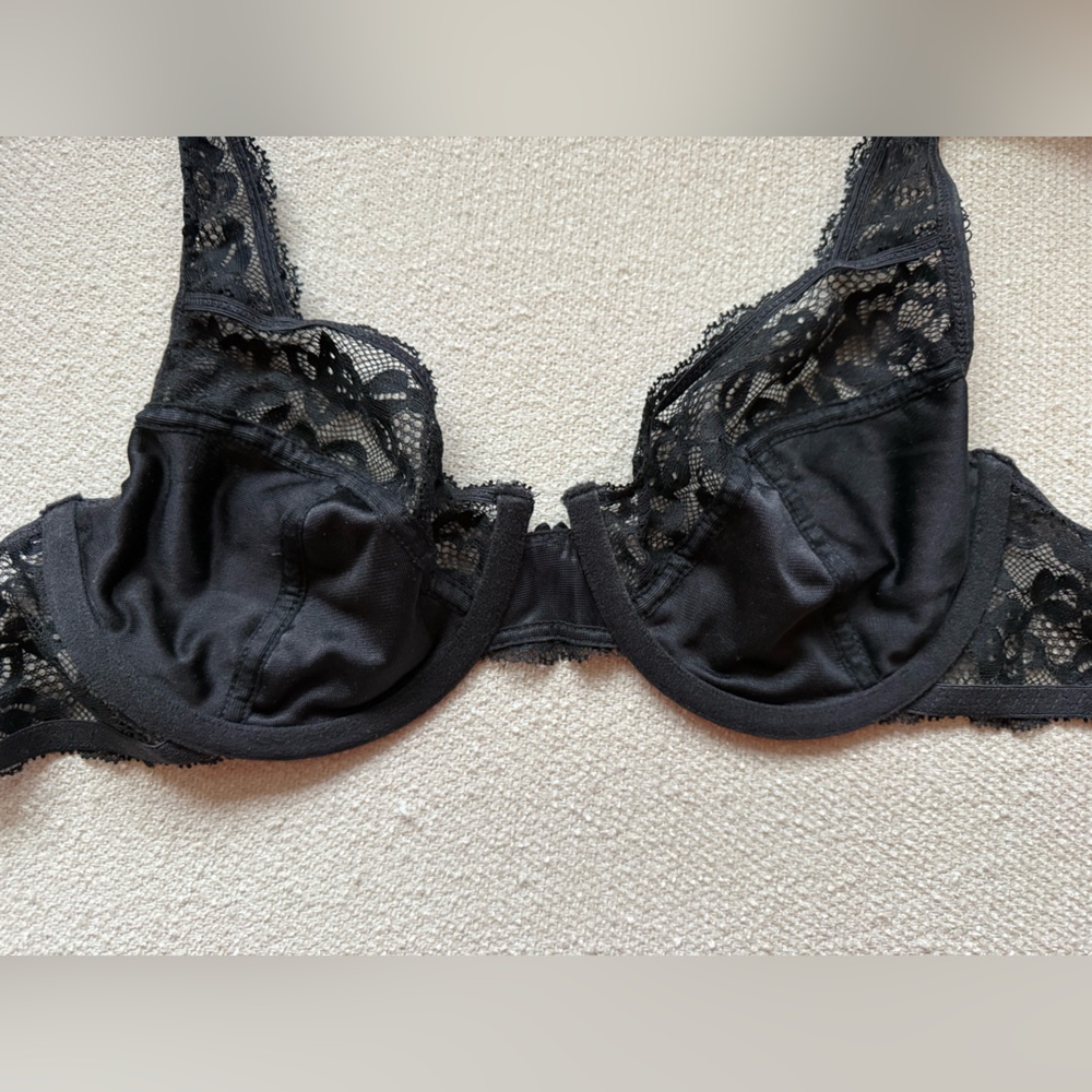 Maidenform Black Lace Underwire Bra - 34C - Picture 4 of 6